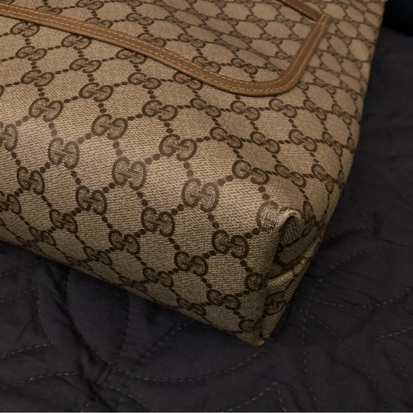 🔥Gucci large tote bag Ophidia Super BEAUTIFUL RARE vintage! - Picture 5 of 9